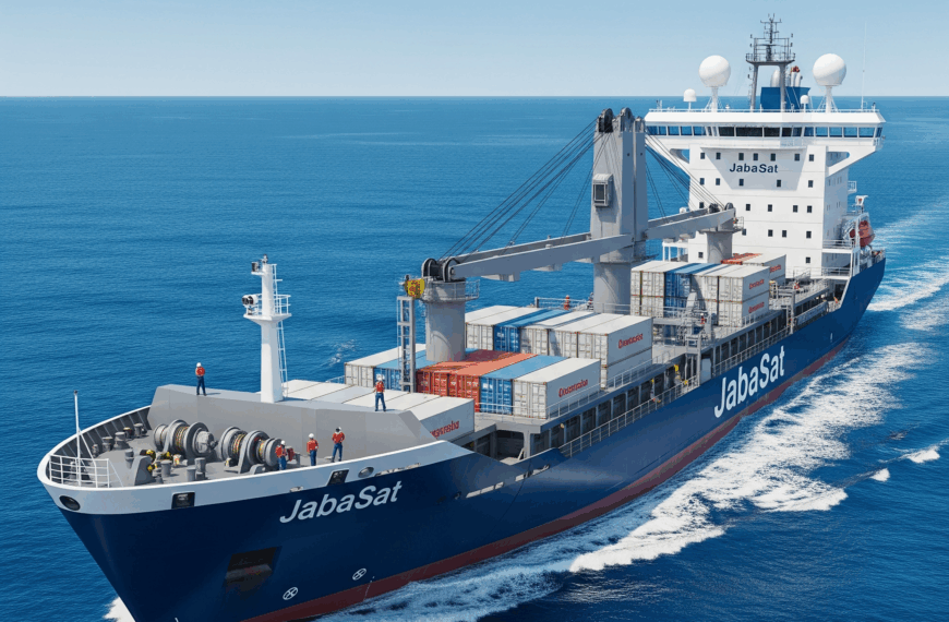 JabaSat Enlaces Marítimos Conectividad Interoperable para la Misión Crítica en Alta Mar y la Continuidad Logística